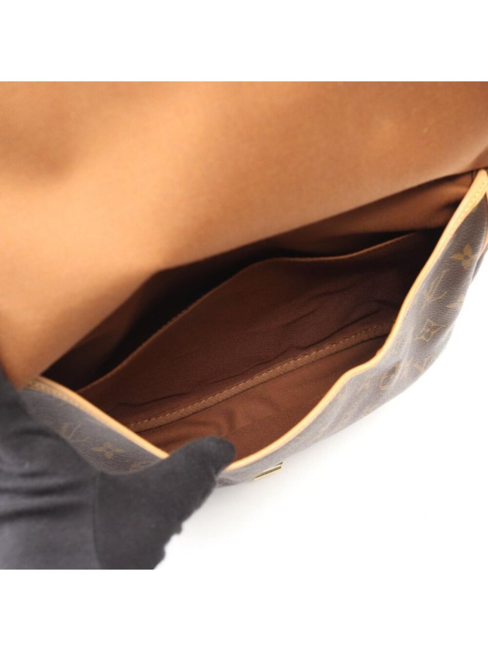 Louis Vuitton Shoulder Bag Saumur 30 Canvas Leather - Picture 4 of 11